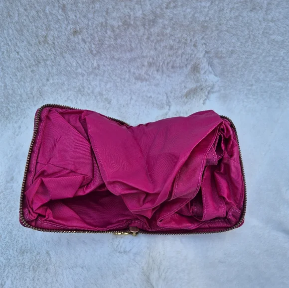 Tory Burch Nylon Cheeah Tote Bag Rare - Picture 4 of 8